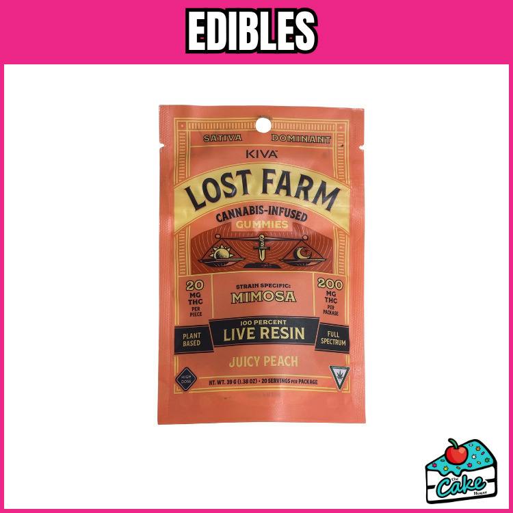 Lost Farm - 200MG Live Resin Gummies - Purple Passionfruit