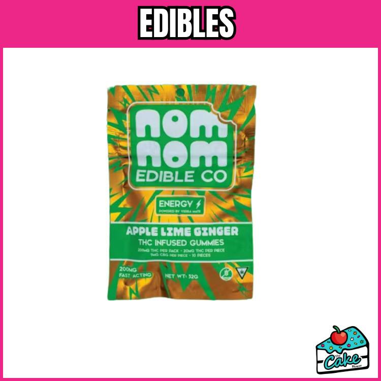 Nom Nom - 200MG THC/CBG - Apple Lime Ginger - ENERGY
