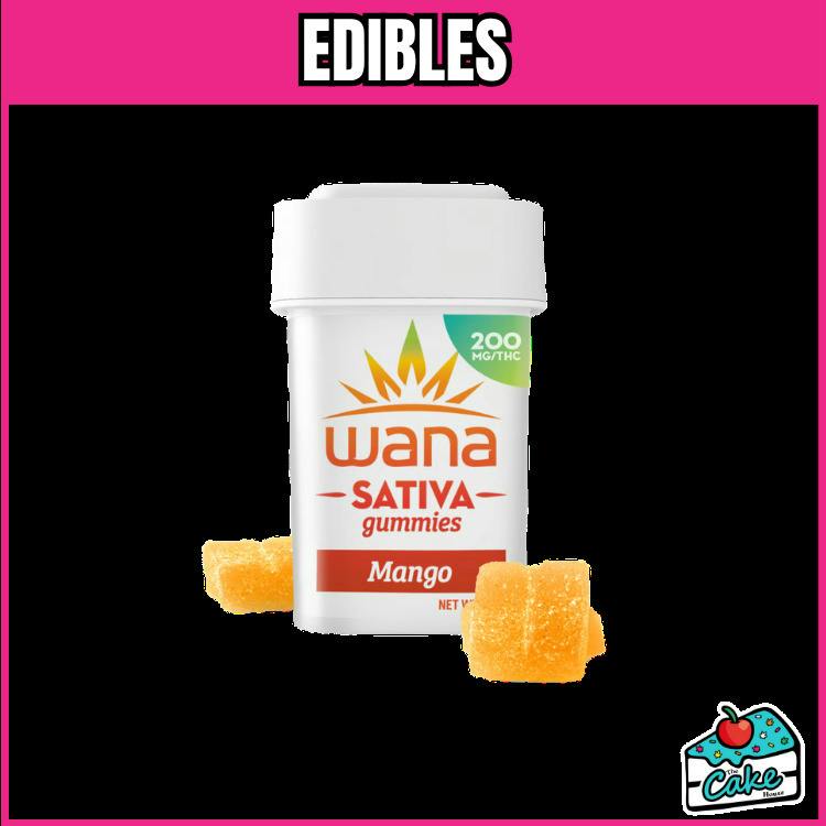 Wana - 200MG Gummies - Mango