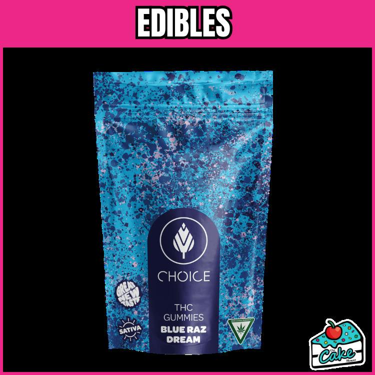 Choice - 200MG Gummies - Blue Raz Dream