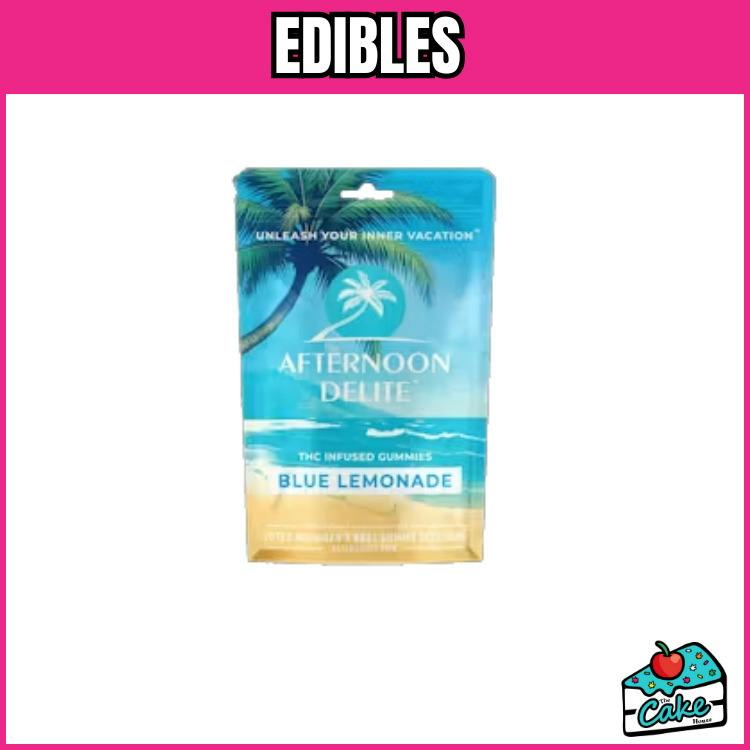 Afternoon Delite - 200MG Gummies - Blue Lemonade