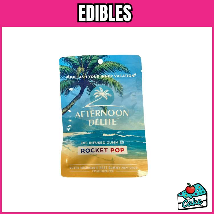 Afternoon Delite - 200MG Gummies - Rocket Pop