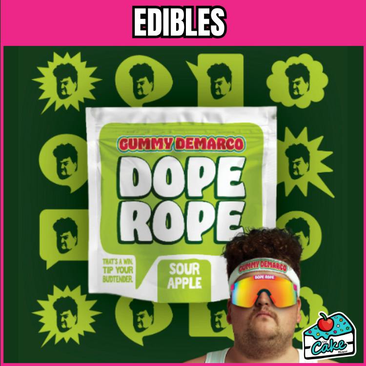Dope Rope - 200mg Rope Gummy - Sour Apple Smash