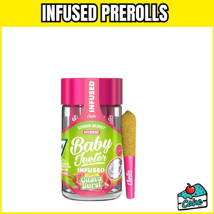 Baby Jeeter - 2.5G Infused Preroll Multipack - Guava Burst