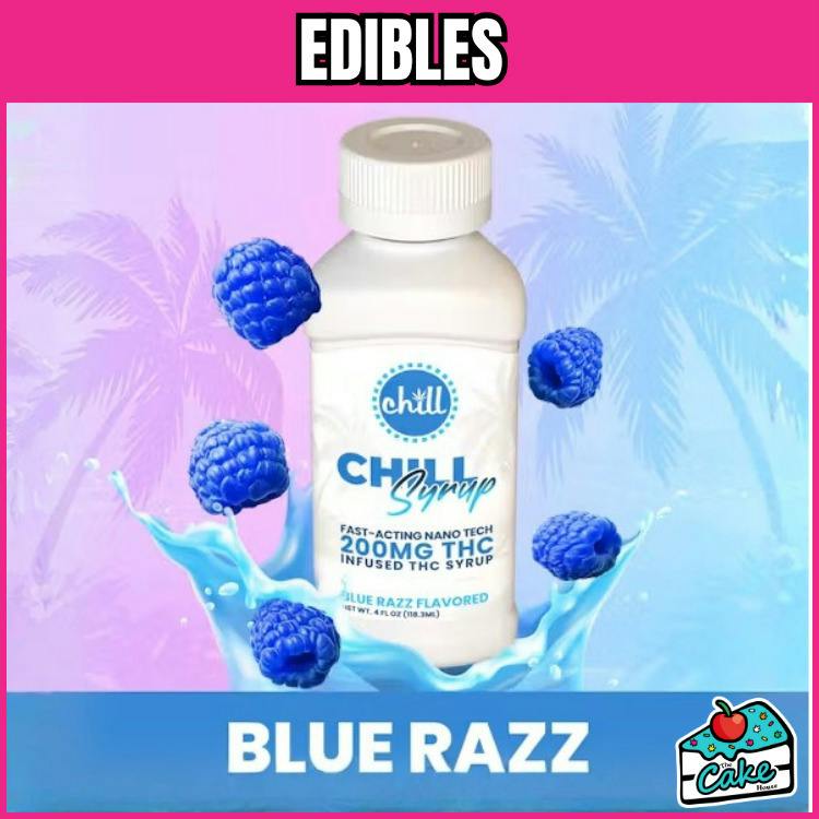 Chill - 200MG Syrup - Blue Razz