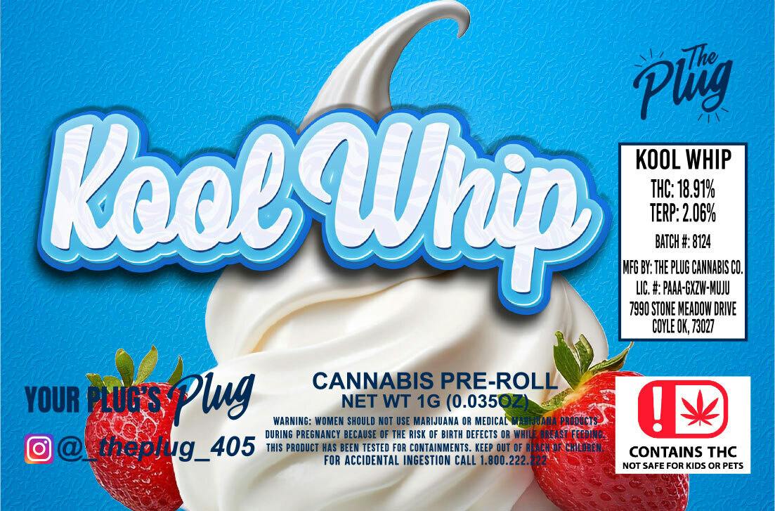 The Plug - 1g Pre-Roll - Koolwhip