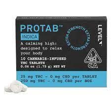 Level Protab - Indica Tablets THC 10pk