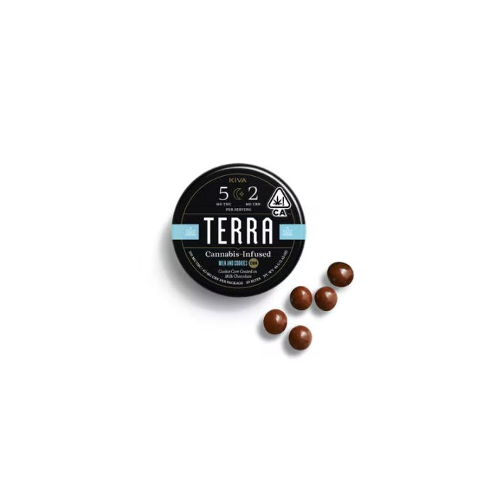 Kiva Confections — Terra Milk & Cookies Bites