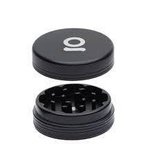 Grinder Small 2pc Black Aluminum 50mm