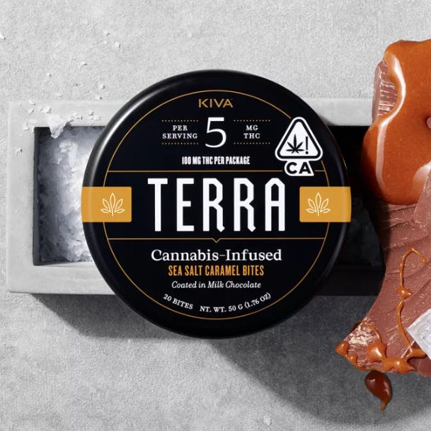 Kiva Confections — Terra Sea Salt Caramel Bites
