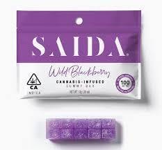 Saida - Gummy Bar - Wild Blackberry - 100mg THC