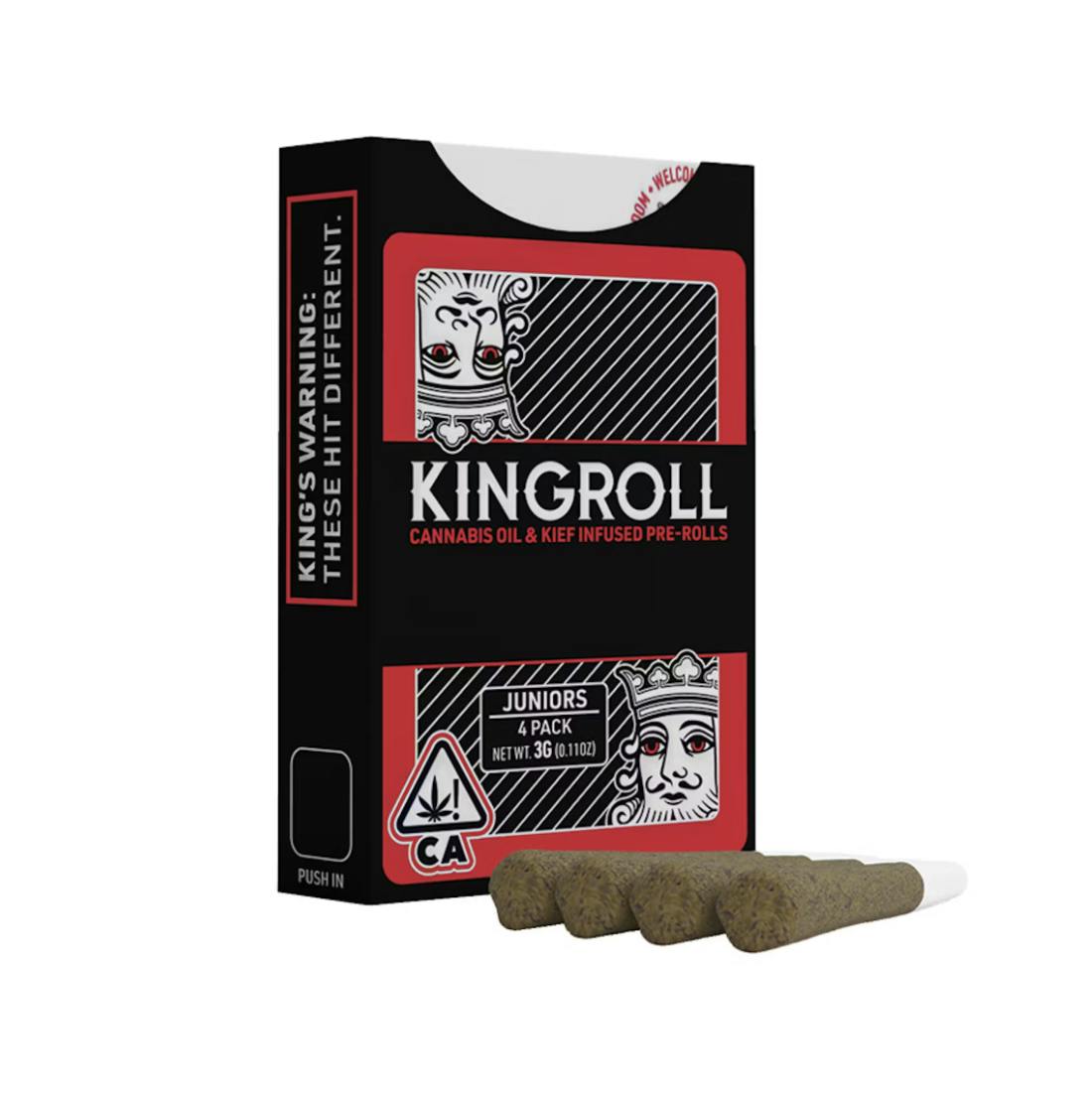 King Roll - Mango Kush x Cannalope Kush 4 pack - 3 g
