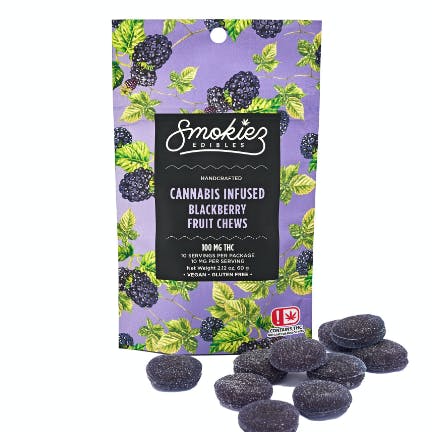 Smokiez — Blackberry Fruit Chews - - Ok