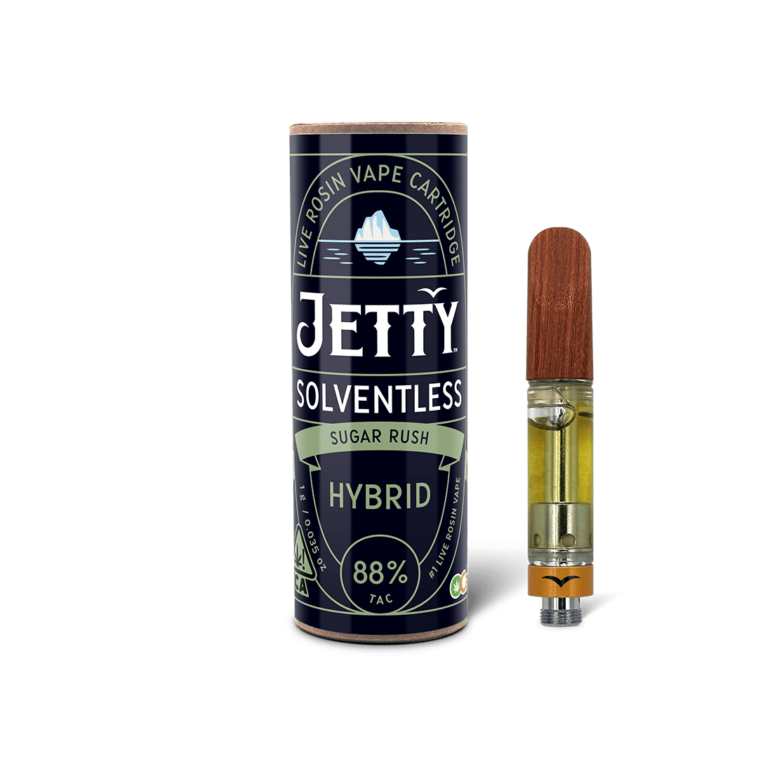 Jetty - Mint Pie (I) Solventless Live Rosin 1g Cart