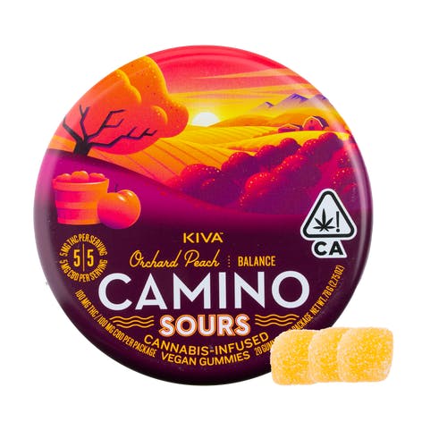 Kiva Camino Sours — Orchard Peach
