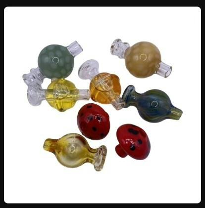 Glass Assorted Carb Caps