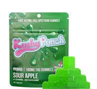 Kushy Punch — Hybrid Sour Apple INDIVIDUAL GUMMIES 100MG