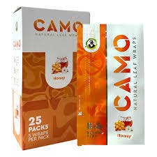 Camo Natural Leaf Wraps 5pk Honey
