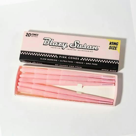 Blazy Susan King Size Cones 20pk Pink