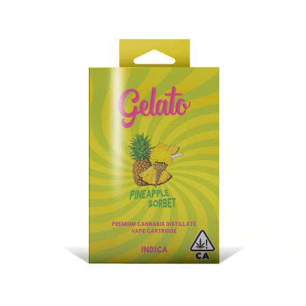 Gelato: Pineapple Sorbet
