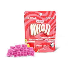 Whoa 10pk Rosin Gummies Watermelon Lemonade
