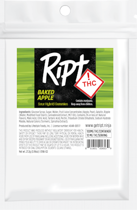RIPT | Gummies | (H)BAKED APPLE
