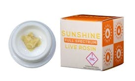 SUNSHINE | 1G ROSIN | 90U GET SCHWIFTY