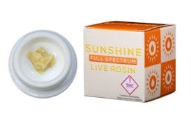 SUNSHINE | 1G ROSIN | 90U STRAWBERRY CHOCOLATE