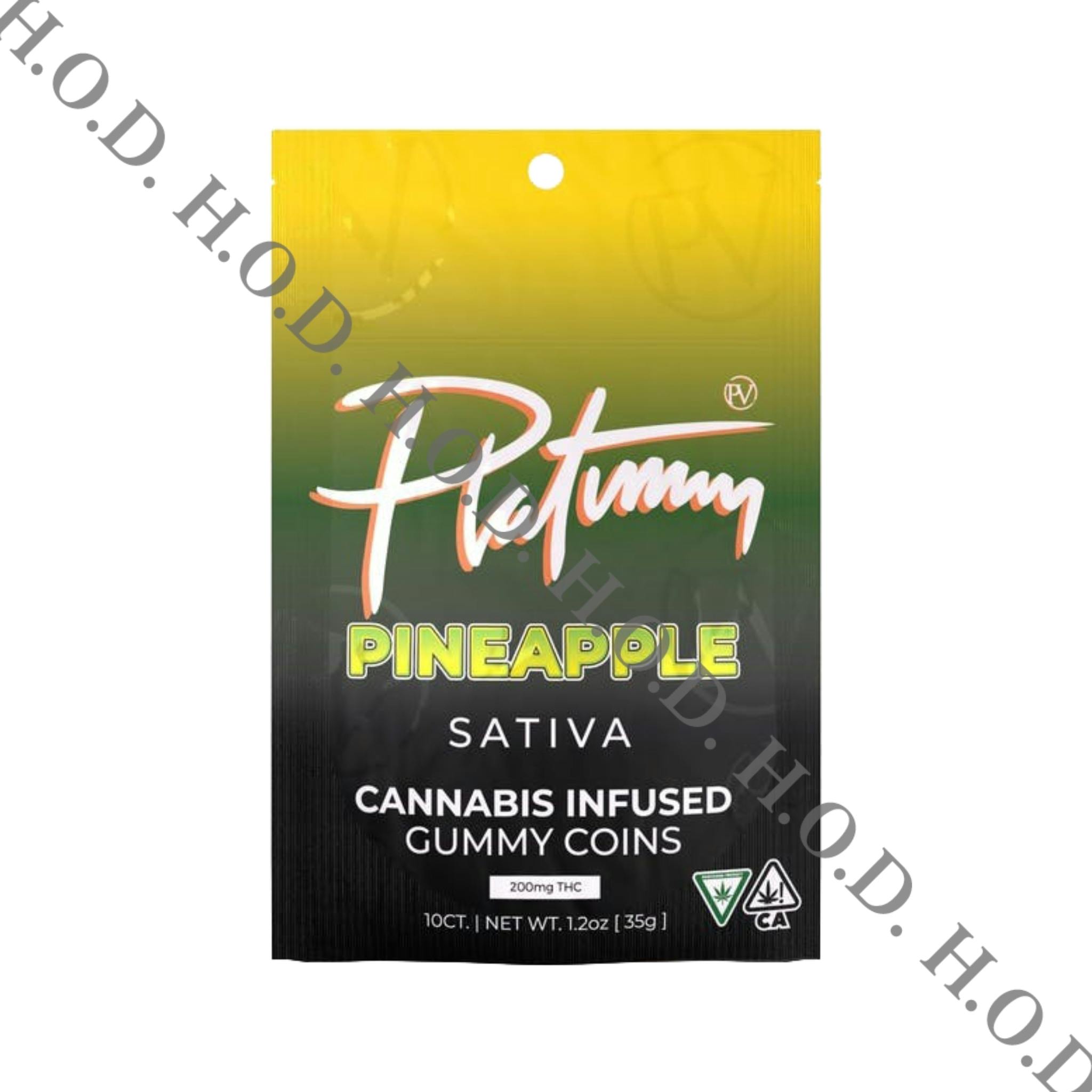 Platinum Vape Pineapple Gummies