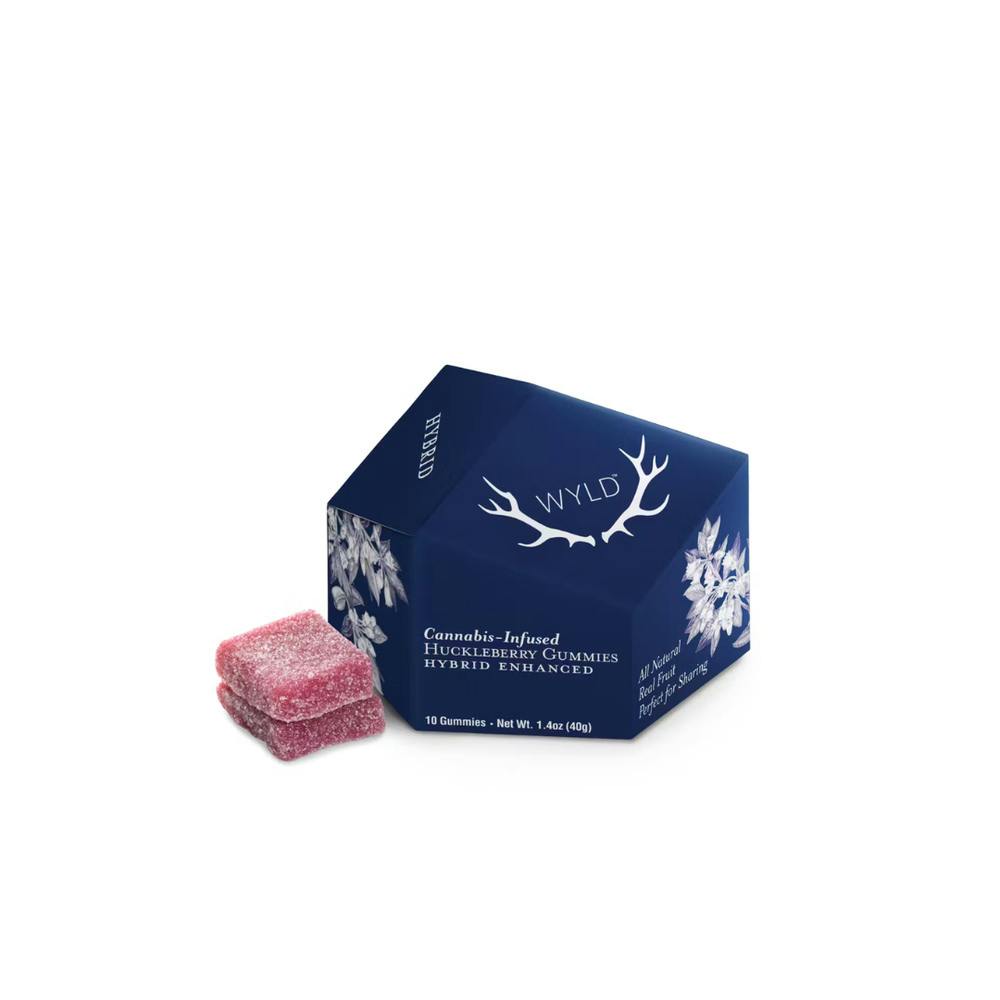 *HIGH DOSE* Huckleberry Hybrid Enhanced Gummies | 200mg | MI Only