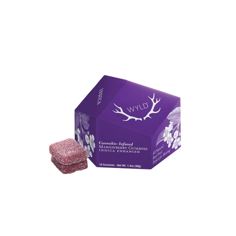 *HIGH DOSE* Marionberry Indica Enhanced Gummies | 200mg | MI Only