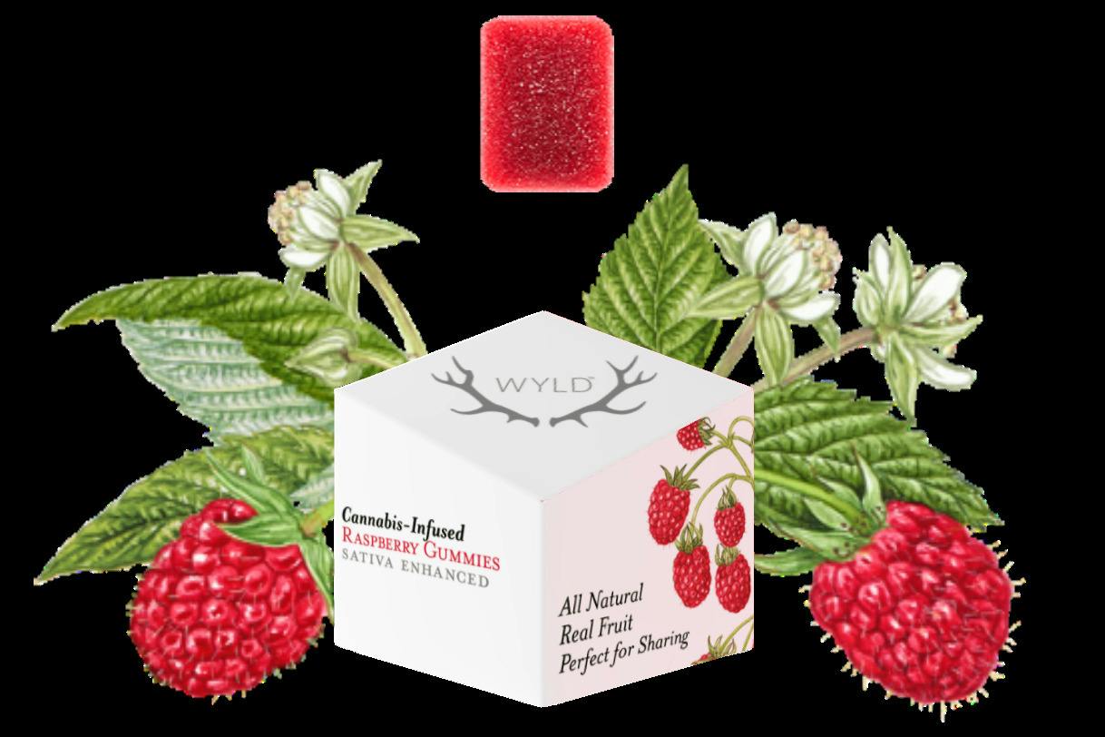 Wyld | Gummies | Raspberry Sativa