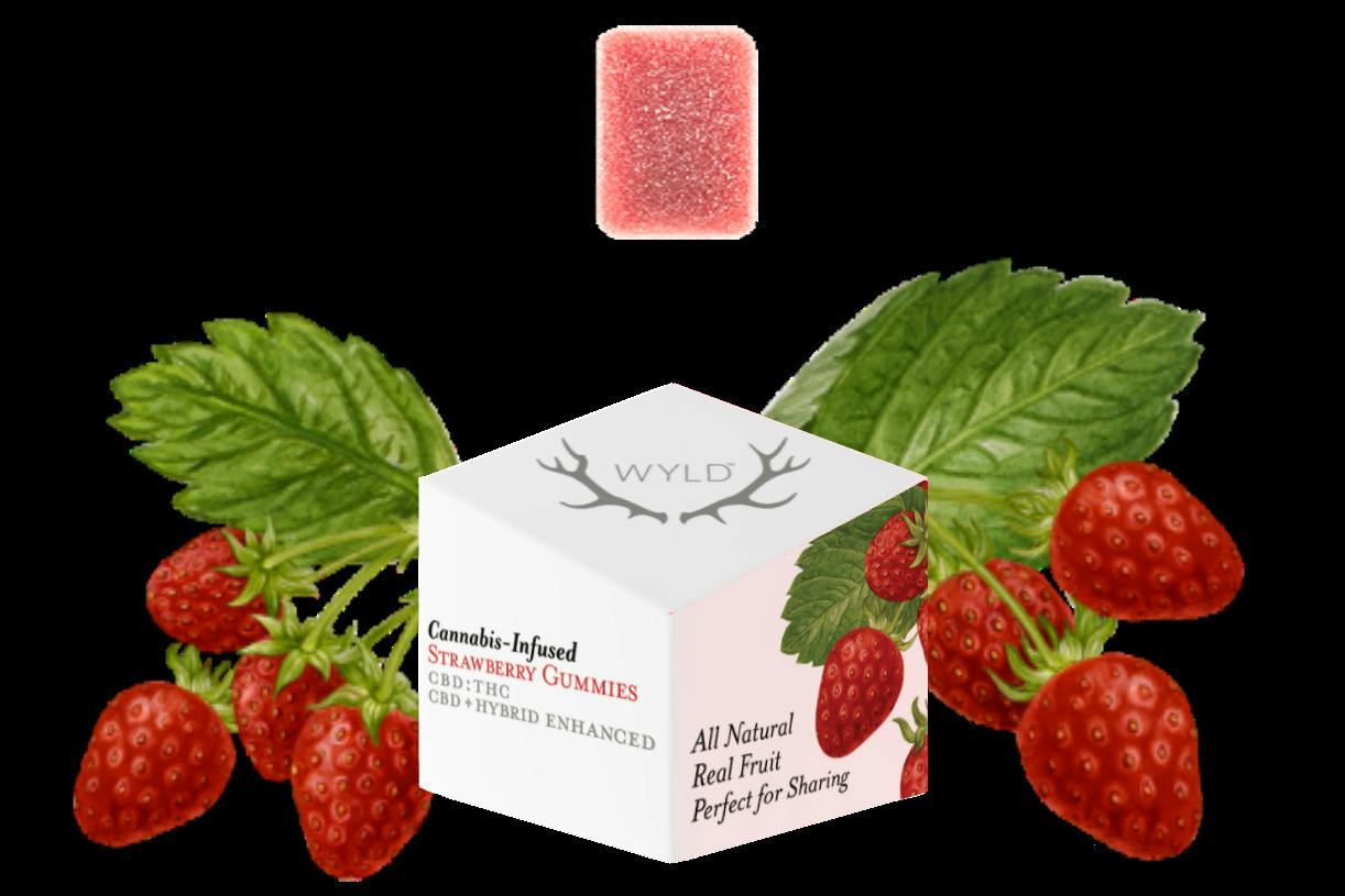 Wyld | Gummies | 20:1 CBD:THC | Strawberry