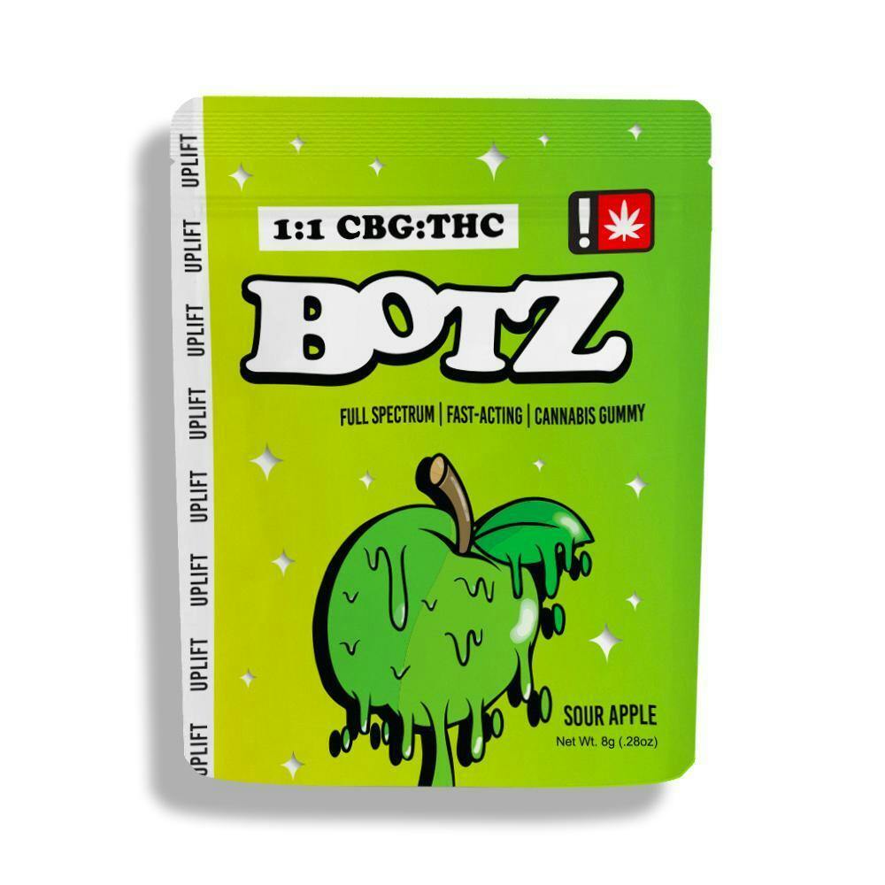 Botz | Gummy | 1:1 THC:CBG | Sour Apple