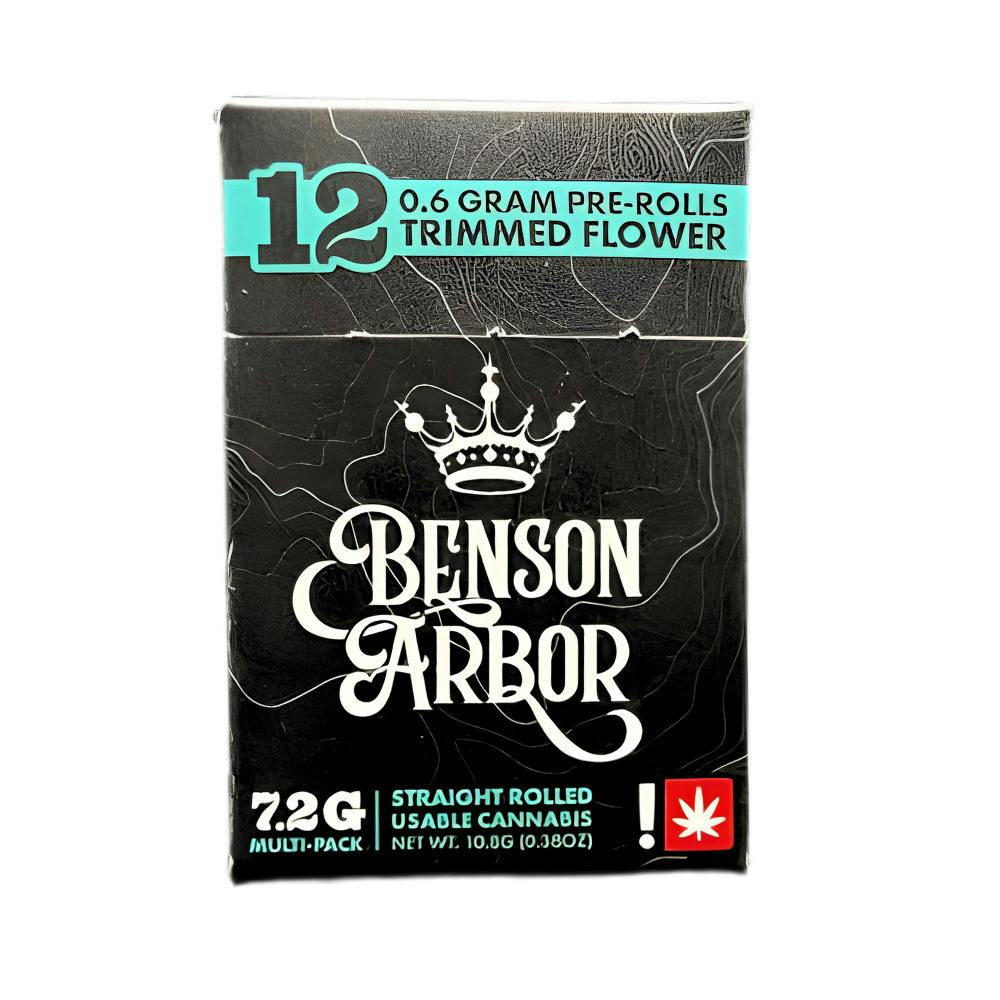 Benson Arbor | .6g Pre-roll Variety 12pk | Donny Burger #6 + Chem Triangle