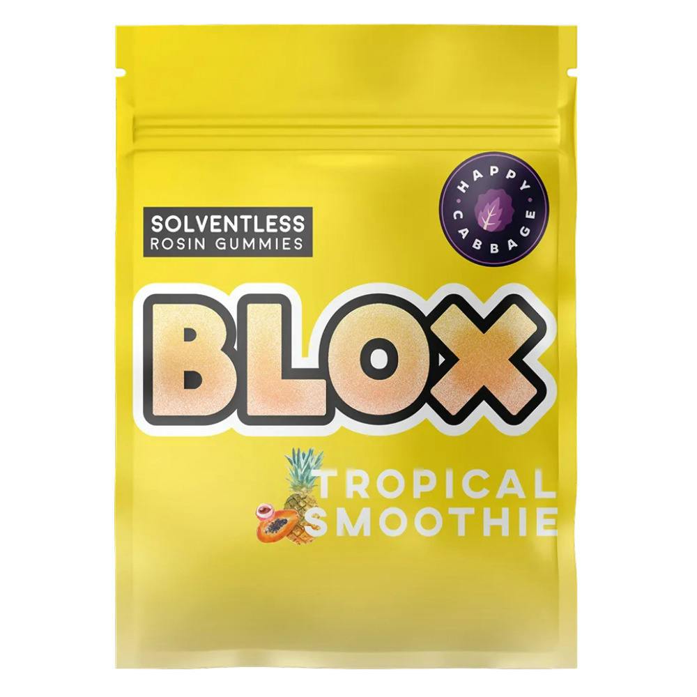 Happy Cabbage | BLOX Rosin Gummy | Tropical Smoothie
