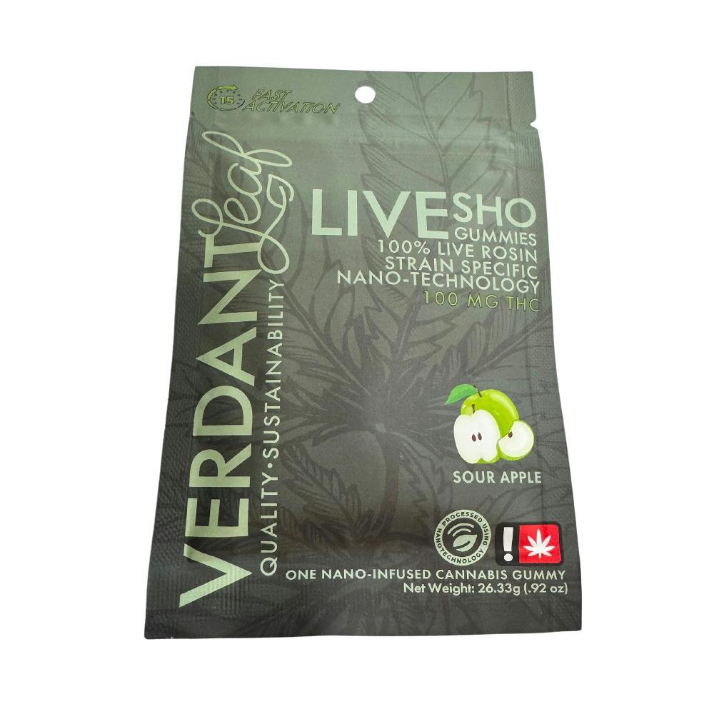 Verdant Leaf | Rosin Gummy | Sour Apple*