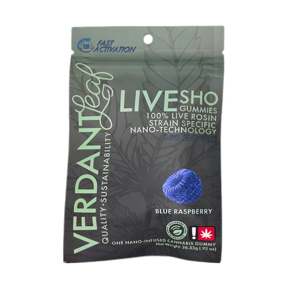Verdant Leaf | Rosin Gummy | Blue Raspberry*