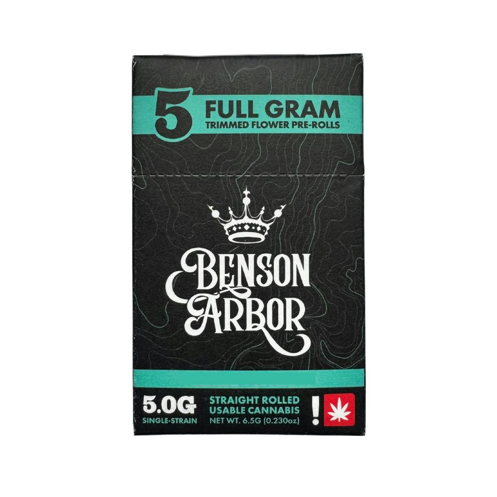 Benson Arbor | 1g Pre-roll 5pk | South Fork Kush #56