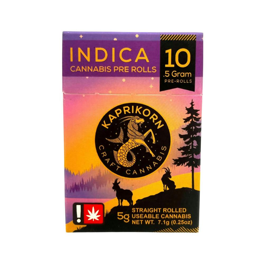 Kaprikorn | .5g Pre-roll Variety 10pk | INDICA Grape Gasoline + Clark Griswold