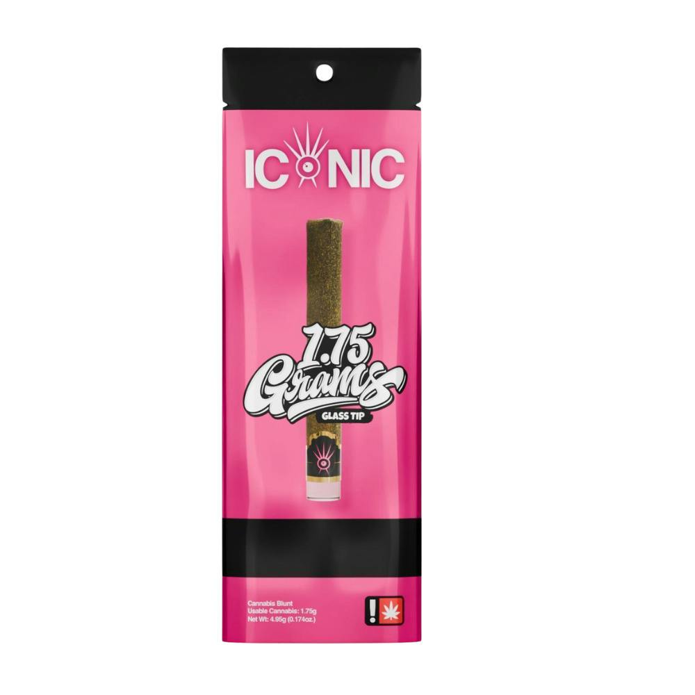 Iconic | 1.75g Glass Tip Blunt | Electric Sour