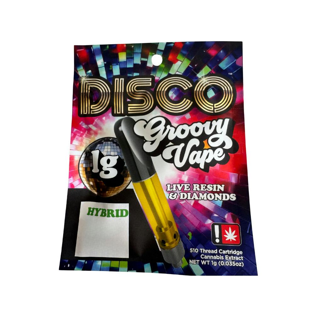 Disco Dabs | 1g LR Blend Cart | Strawberry Larry