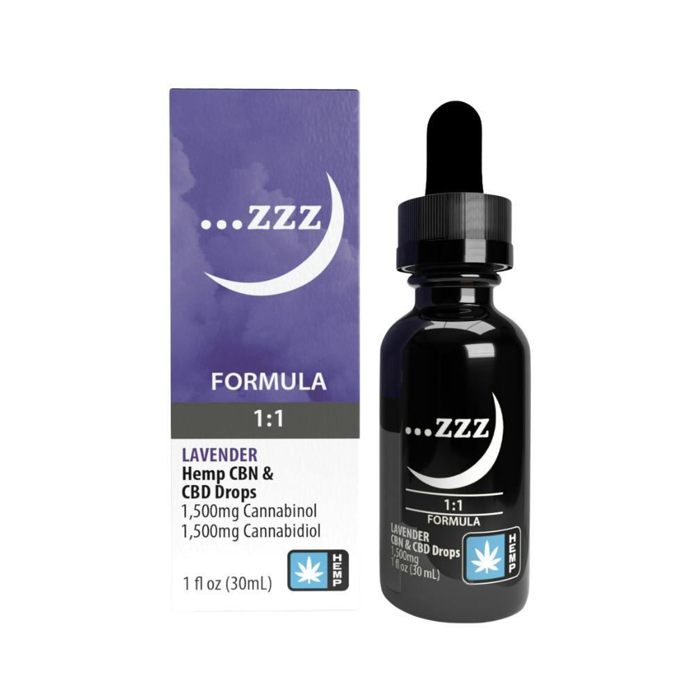 Angel | 1500mg 1:1 CBN:CBD Tincture | Lavender