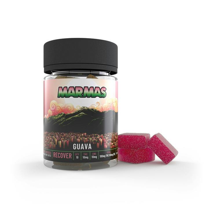 Marmas Fruit Chews Guava 1:1 CBG 10pk