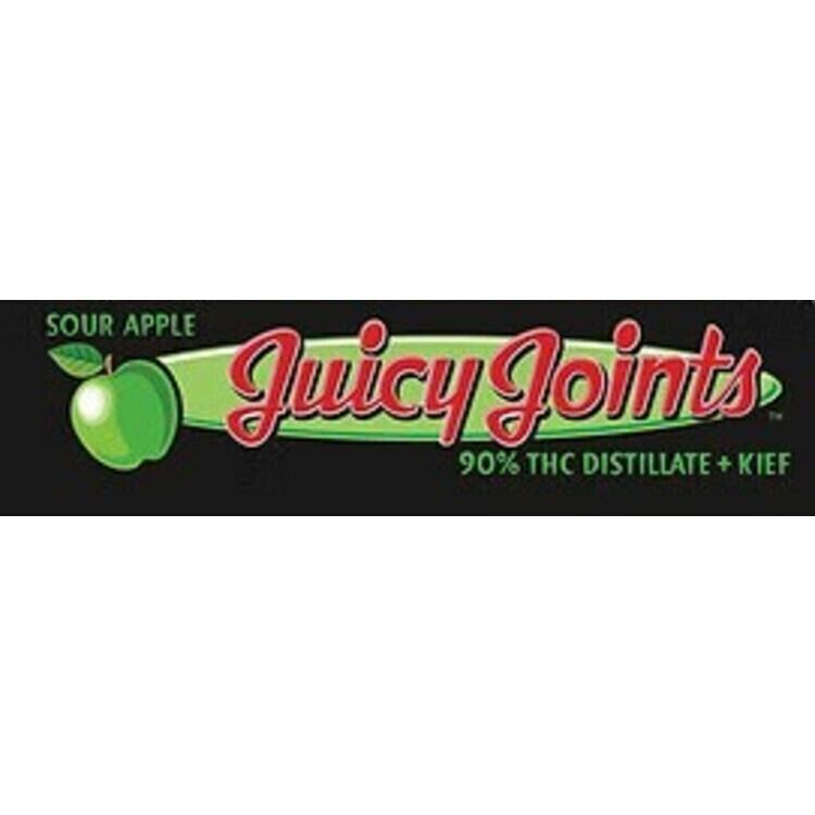 Juicy Joint Infused Pre-roll .8g Sour Apple