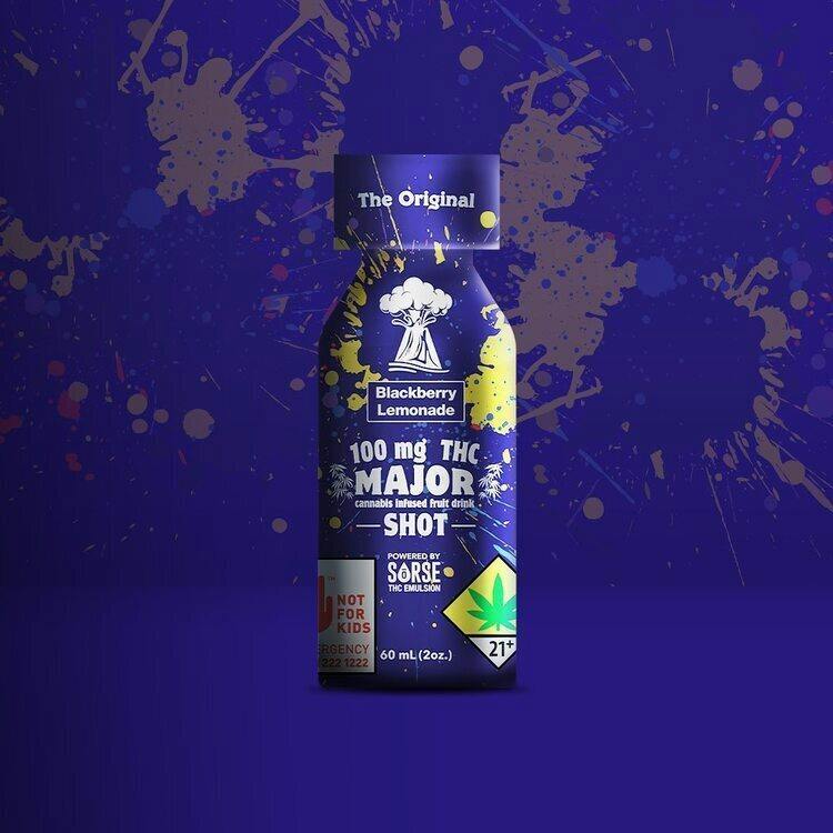 Major Beverage Shot Blackberry Lemonade 100mg