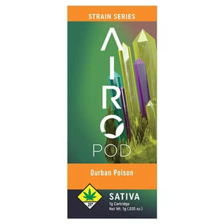 Airo Pod Strain Series Durban Poison