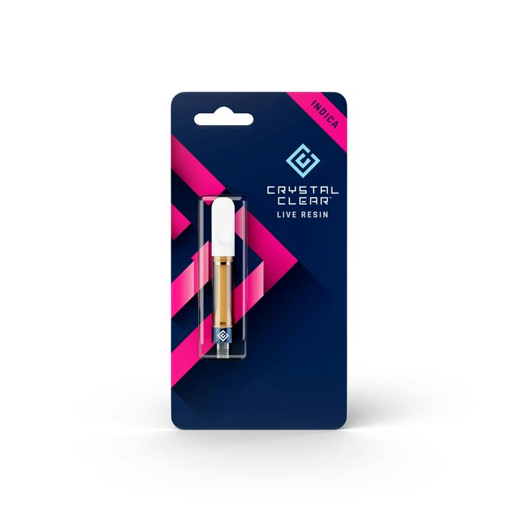 Crystal Clear Live Resin Cartridge Washington Apple