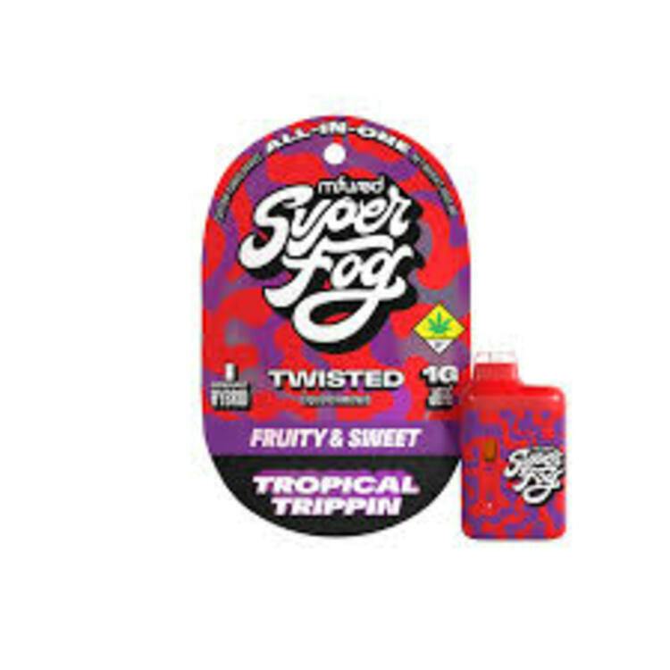 Super Fog Twisted Disposable Cartridge Tropical Trippin