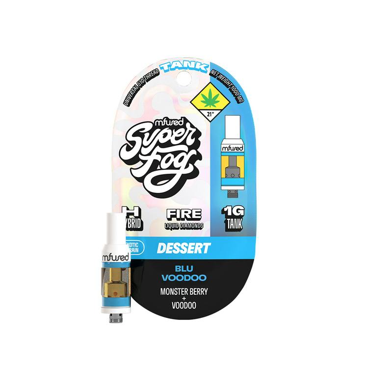 Super Fog Fire Cartridge Blu Voodoo